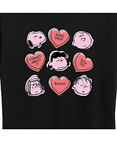 Air Waves Trendy Plus Peanuts Valentine's Day Graphic T-shirt