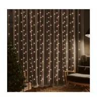Led Curtain Fairy Lights 9.8'x9.8' 300 Led Warm White 8 Function
