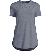 Lands' End Petite Moisture Wicking Upf Sun T-Shirt