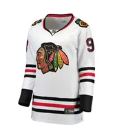 Women's Fanatics Connor Bedard White Chicago Blackhawks Away Premier Breakaway Player Jersey