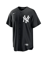 Men's Nike Aaron Judge Black New York Yankees Official Replica Player Jersey