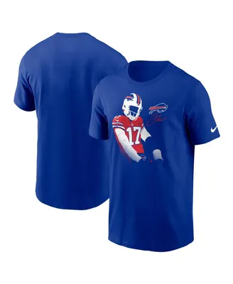 Men's Nike Josh Allen Royal Buffalo Bills Player Graphic T-shirt