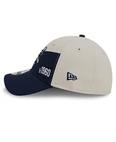 Men's New Era Cream, Navy Dallas Cowboys 2023 Sideline Historic 39THIRTY Flex Hat