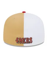 Men's New Era Gold, Scarlet San Francisco 49ers 2023 Sideline 59FIFTY Fitted Hat