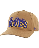 Men's '47 Brand Tan St. Louis Blues Barnes Hitch Adjustable Hat