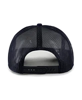 Men's '47 Brand White, Navy Michigan Wolverines Article Foam Front Trucker Hat