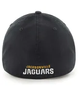 Men's '47 Brand Black Jacksonville Jaguars Franchise Logo Fitted Hat