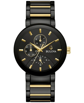 Bulova Men's Chronograph Modern Futuro Two-Tone Stainless Steel Bracelet Watch 40mm