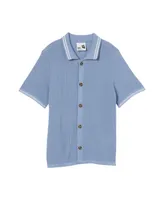 Cotton On Big Boys Knitted Short Sleeve Shirt