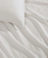 Calvin Klein Soft Linen 3 Piece Duvet Cover Set, King