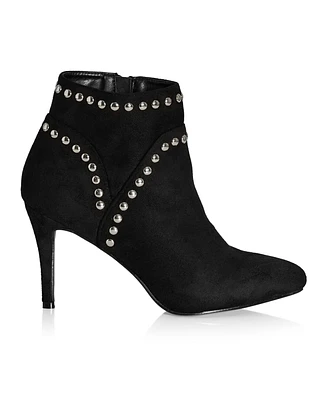 Women's Wide Fit Rae Ankle Boot - black