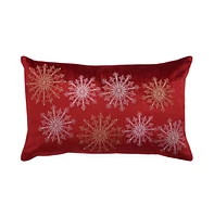 Cynthia Snowflake Pillow