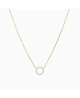 Kayla Circle Pendant Necklace