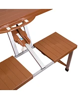 Stan sport Picnic Table and Umbrella Combo