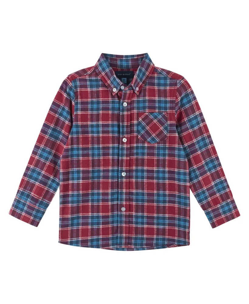 Toddler/Child Boys Textured Button Down Shirt