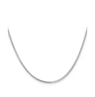 Chisel Stainless Steel Polished 1.5mm Box Chain Necklace