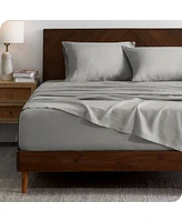 Bare Home Linen Sheet Set Twin