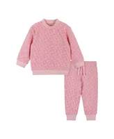 Infant Girls Baby Sweat Set