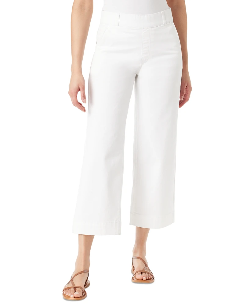 Gloria Vanderbilt Women's Shape-Effect Wide-Leg Cropped Pants