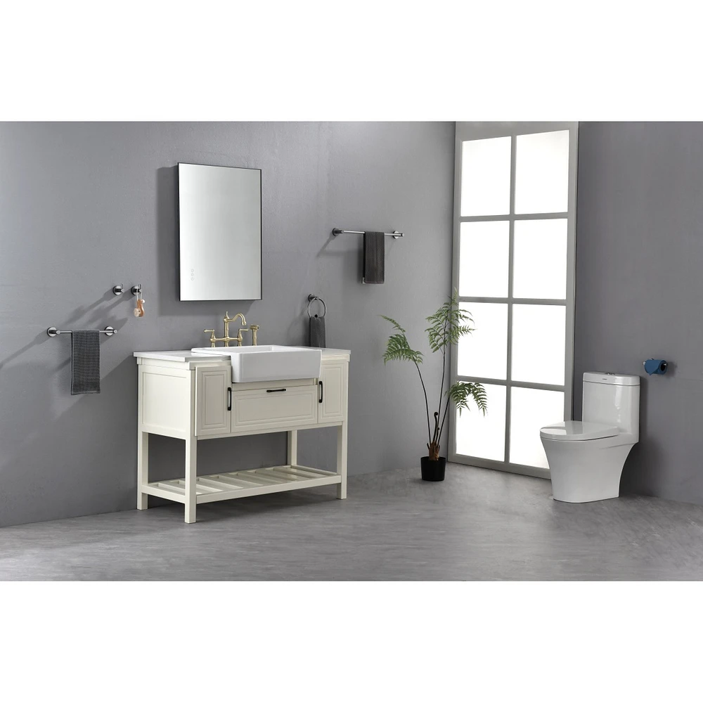 Simplie Fun 32X 24 Inch Led Mirror Bathroom Vanity Mirror With Backlight