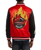 Reason Men's Dodge Demon Satin Bomber Jacket