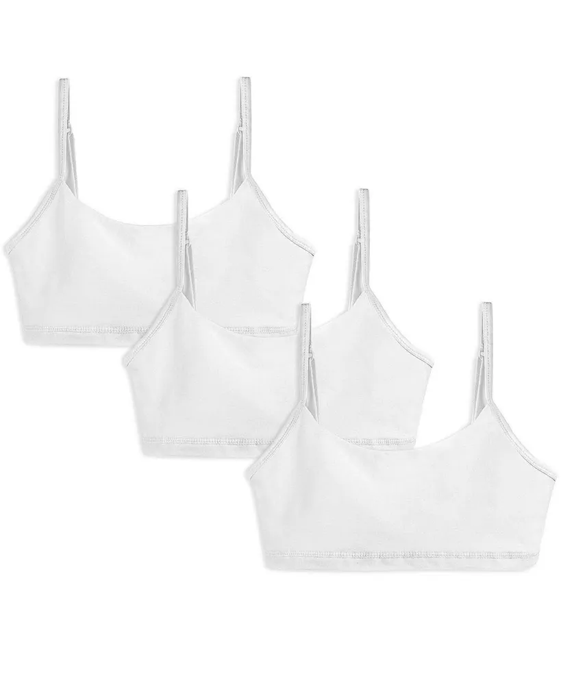 Mightly Girls Fair Trade Organic Cotton Sports Bras 3-pack