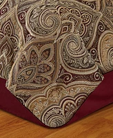 Five Queens Court Bordeaux 4 Pc. Comforter Set, California King