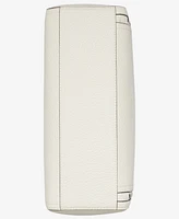 Calvin Klein Garnet Triple Compartment Top Zipper Satchel