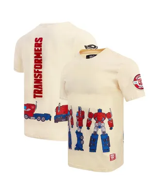 Men's and Women's Freeze Max Natural Transformers Optimus Prime T-shirt