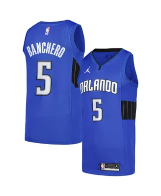 Men's Jordan Paolo Banchero Royal Orlando Magic Swingman Player Jersey - Statement Edition