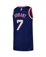 Men's Nike Kevin Durant Blue Brooklyn Nets Swingman Player Jersey - City Edition