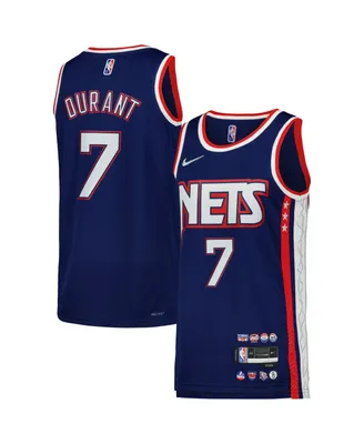 Men's Nike Kevin Durant Blue Brooklyn Nets Swingman Player Jersey - City Edition