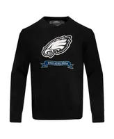 Men's Pro Standard Black Philadelphia Eagles Prep Knit Sweater