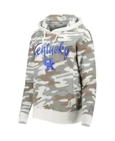 Women's Pressbox Camo Kentucky Wildcats San Pablo Pullover Hoodie