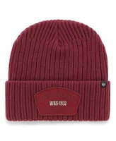 Men's '47 Brand Burgundy Washington Commanders Ridgeway Cuffed Knit Hat