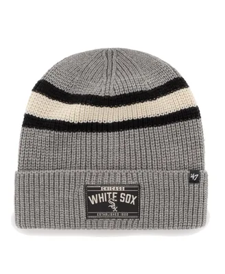 Men's '47 Brand Graphite Chicago White Sox Penobscot Cuffed Knit Hat