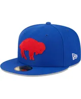 Men's New Era Royal Buffalo Bills Throwback Main 59FIFTY Fitted Hat