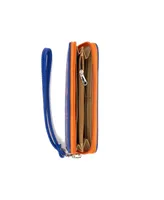 Women's New York Mets Zip-Around Wristlet Wallet