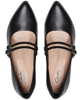 Clarks Women's Kataleyna Joy Double-Strap Pointed-Toe Pumps