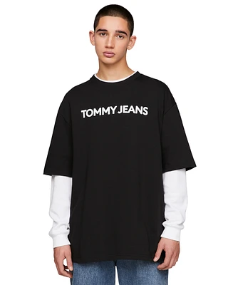 Tommy Hilfiger Men's Bold Classics Short Sleeve Logo T-Shirt