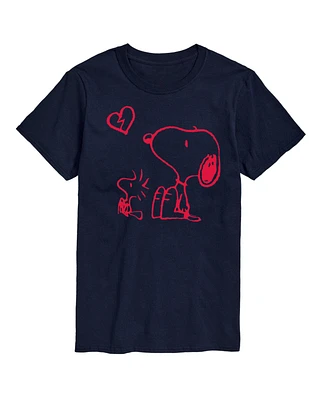 Airwaves Men's Peanuts Short Sleeve T-shirt