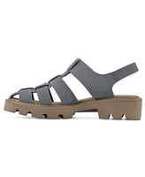 White Mountain Glove Fisherman Sandals