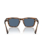 Burberry Men's Low Bridge Fit Sunglasses BE4403F