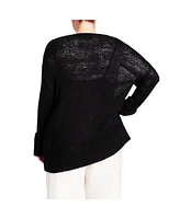 City Chic Women's Scarlett Sweater