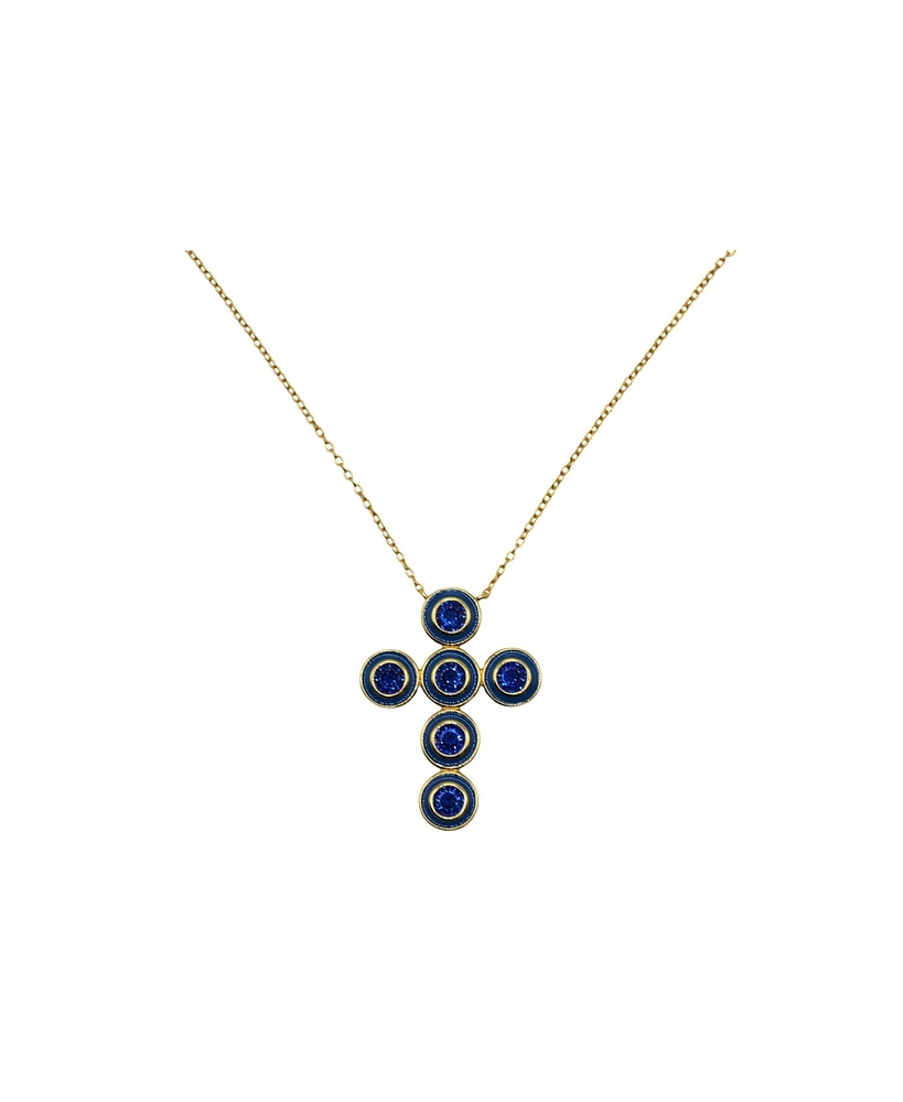 Allison Avery Candy Cross Necklace