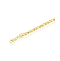 Franco Chain 3mm Sterling Silver or Gold Plated Over 24" Necklace