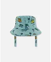 Boy Beach Hat Printed Caravan - Toddler