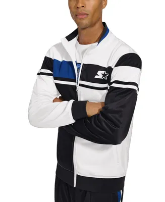 Starter Men's Jordan Classic-Fit Colorblocked Full-Zip Track Jacket