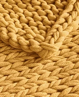 Madison Park Chunky-Knit Handmade Throw, 50" x 60"