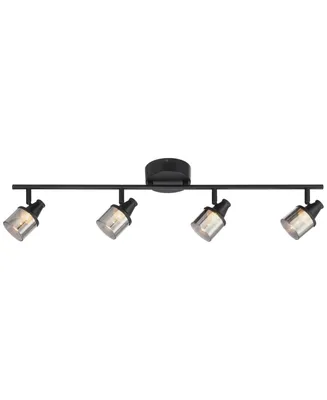 Led 31" Wide Black 4-Light Track Light Kit for Ceiling or Wall - Pro Track